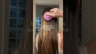 For frighteningly healthy, long hair ✨ #haircare #haircareroutine #hairgrowth #hairtutorial #hair