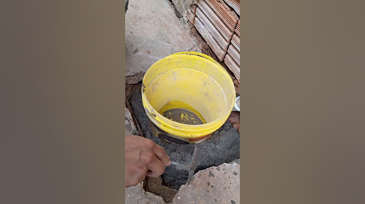 caixa de inspeção usando balde como forma #obra #construção #reforma #pedreiro