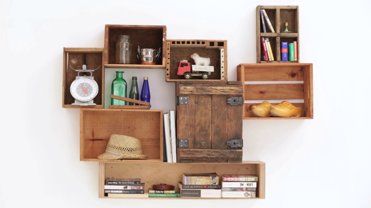 How to Make Crate Shelves Mitre 10 Dream Zone YouTube