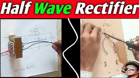 Half Wave Rectifier || physics project class 12th || हाल्फ वेव रेक्टीफायर #tsselectronics