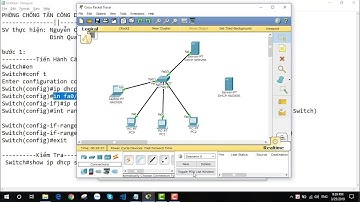 PHÒNG CHỐNG TẤN CÔNG DHCP || DHCP SPOONING