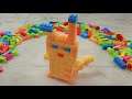 Satisfying DIY Pikachu /ASMR Building Blocks/block game #Lego #asmr#asmrsounds#buildingblocks