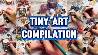 All the Tiny Art I Made in July!