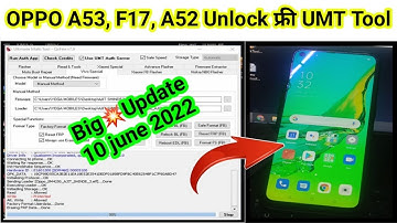 Oppo A53 Cph 2127 / Oppo F17 Cph 2095 Unlock UMT Tool Free Trick || Cph2127,Cph2095 Unlock With UMT✓