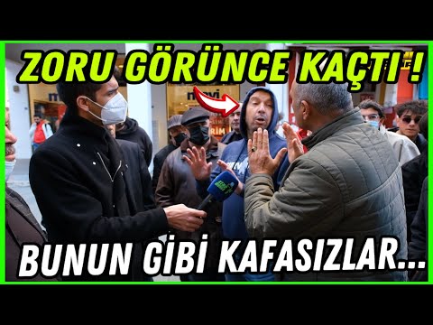 Ardına Bakmadan Kaçtı! | Göz Göre Göre Yalan Söyleyen Adam Zoru Görünce Röportajdan Kaçtı...