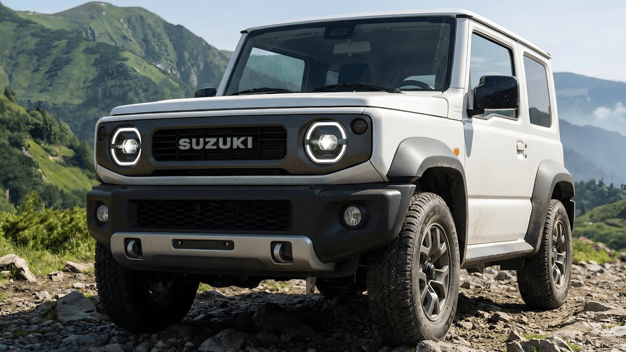 Suzuki Jimny 2026 года возвращается — и это по-прежнему настоящий зверь на полноприводном автомоб...