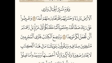 ما تيسر من سورة الكهف..(عبدالله الشامي)