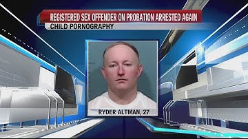 Registered sex offender on probation in Abilene arrested for child pornography