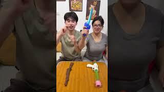 儿童搞笑视频 😀 #亲子互动 #有趣的创意 #喜爱度激励计划