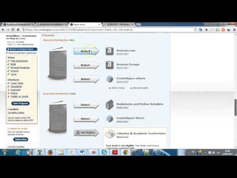 Publier un livre papier sur Amazon avec CreateSpace - YouTube