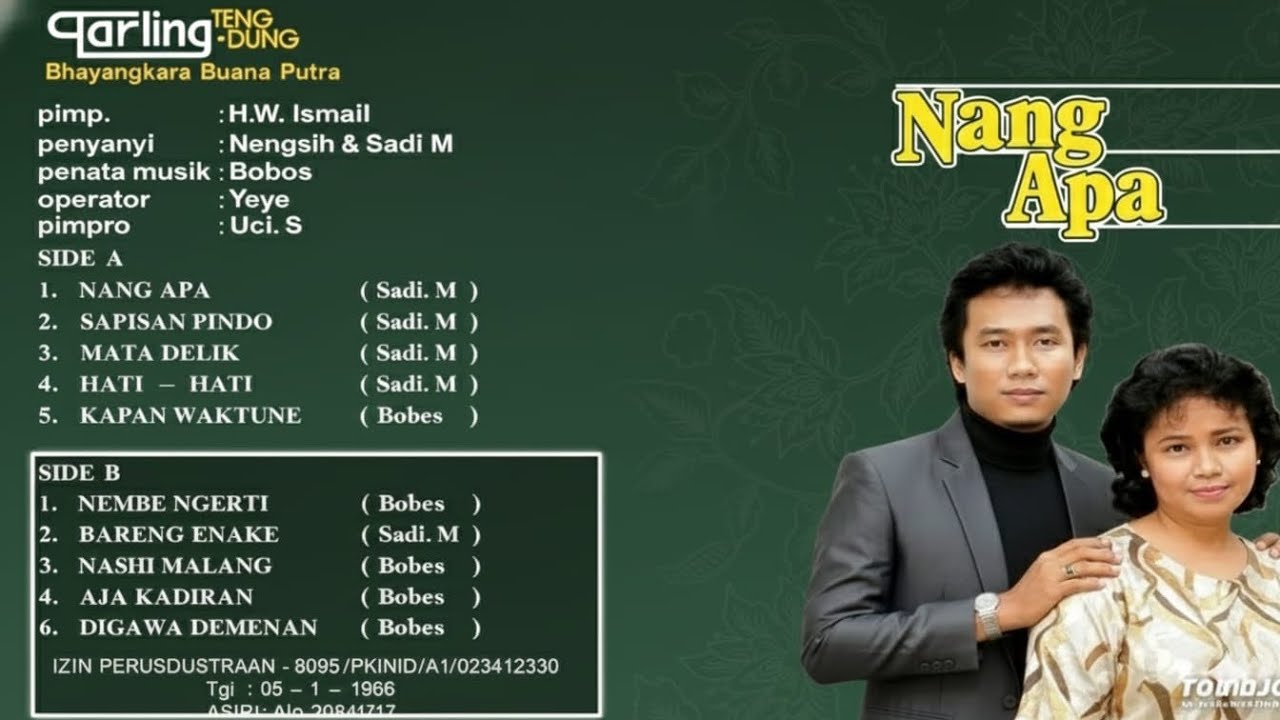 Tarling Cirebonan Lawas Paling Legendaris Hj. Nensih S ft Sadi M