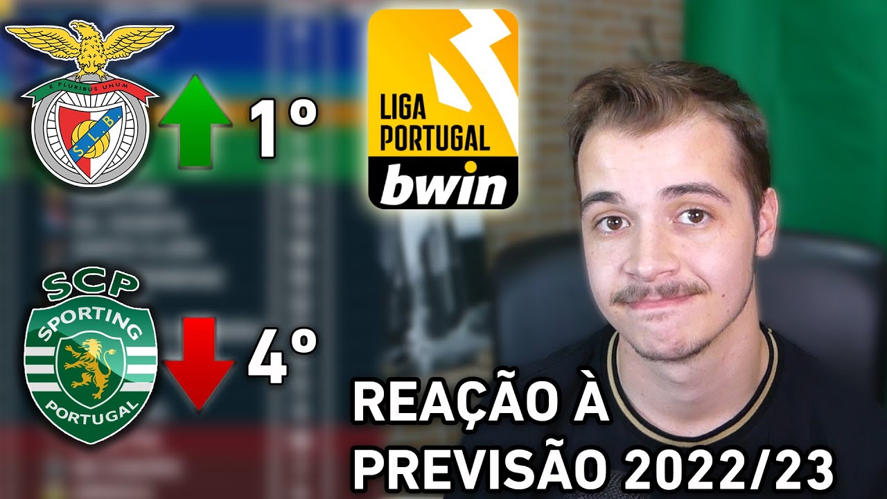 REACT À MINHA PREVISÃO DA LIGA BWIN 2022/23