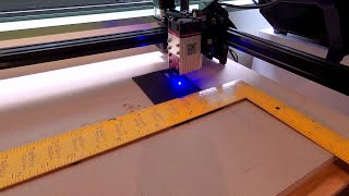 Testing out the NEJE 40W Laser cutter/engraver