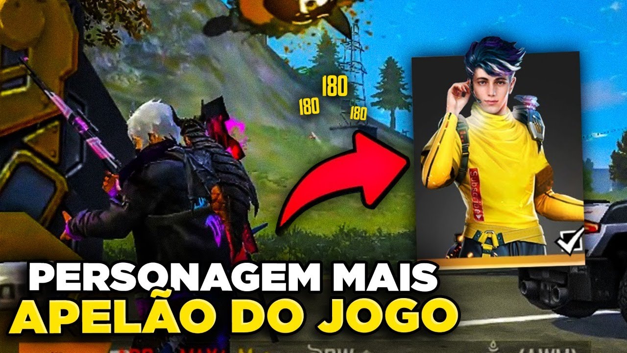 Free fire nem  Free, Personagem, Jogos