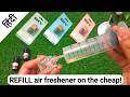 How to refill Air freshener at home DIY | Save money on car, home, bathroom fragrances [Hindi]