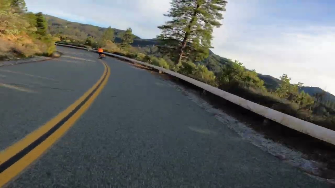 Coasting Down From Shasta Dam