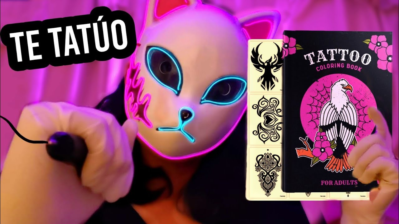 ASMR | TIENDA de TATUAJES Roleplay en Español - Te tatúo asmr rápido