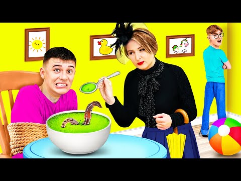 Попали в Волшебный ДЕТСКИЙ САД ! *Злая Няня*