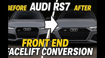 AUDI A7/S7/RS7 PRE-FACE LIFT TO FACE LIFT CONVERSION