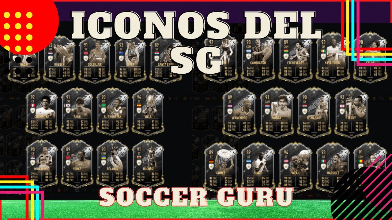 😎 LOS MEJORES ICONOS DEL SOCCER GURU para TU TEAM DISCORD YouTube