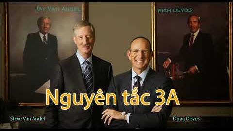 Nguyên tắc 3A - Rich Devos