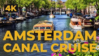 Amsterdam Canal Cruise with Audio Guide: A Relaxing Tour of the City's Famous Waterways