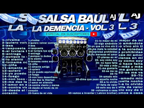 Salsa Bal La Demencia Vol3 Dj Joanger Dj Javielito Especial 20k Suscriptores
