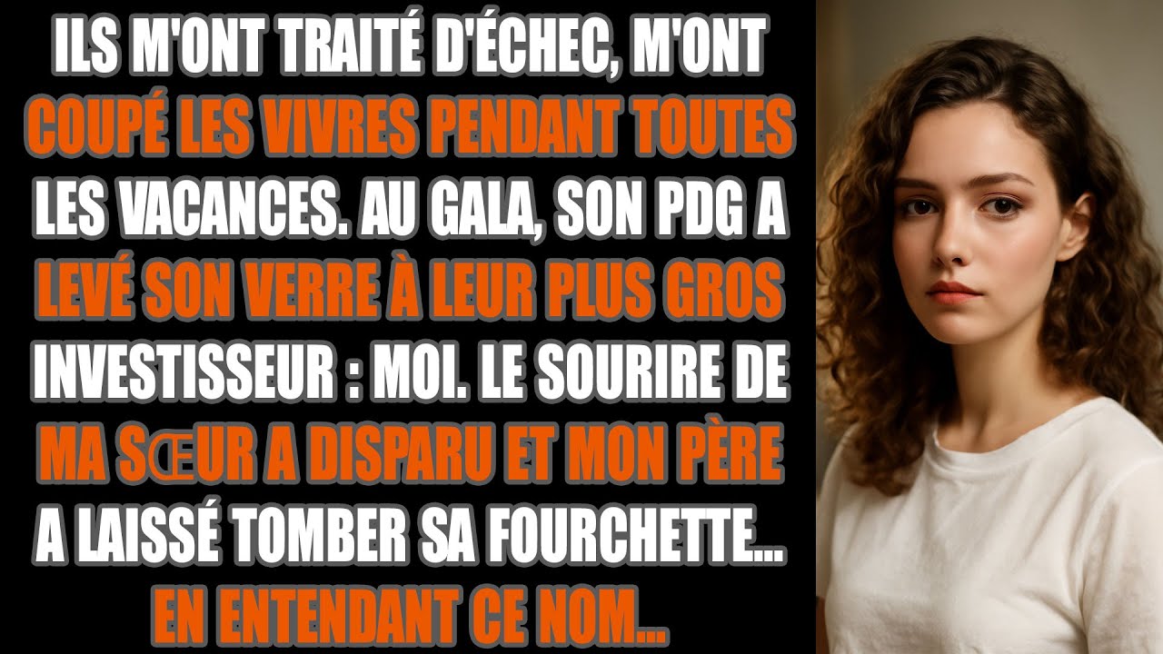 Pour Ma Famille, Ce Fut Un Échec. Pour Le Pdg De Ma Sœur, Leur Plus Gros Investisseur.