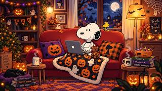 Cozy Halloween Night with Snoopy 👻 Relaxing Lofi Beats to Study, Work & Unwind screenshot 3