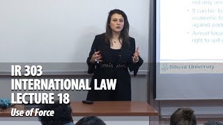 IR 303 - Lec18 - Use of Force