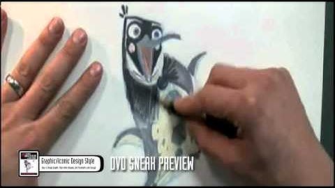 Graphic/Iconic Design Lesson Preview: The Art of Character Design with David Colman vol 1 DVD