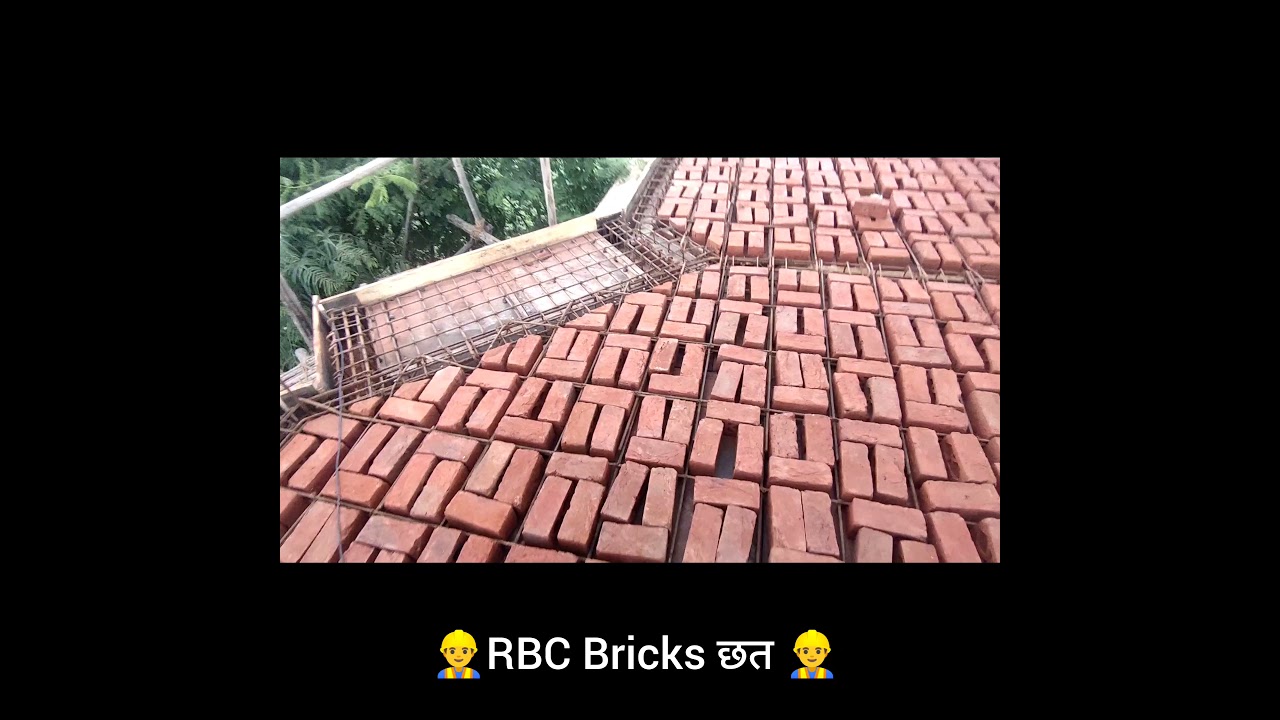 Low cast New Technique of RBC  Bricks slab 👷