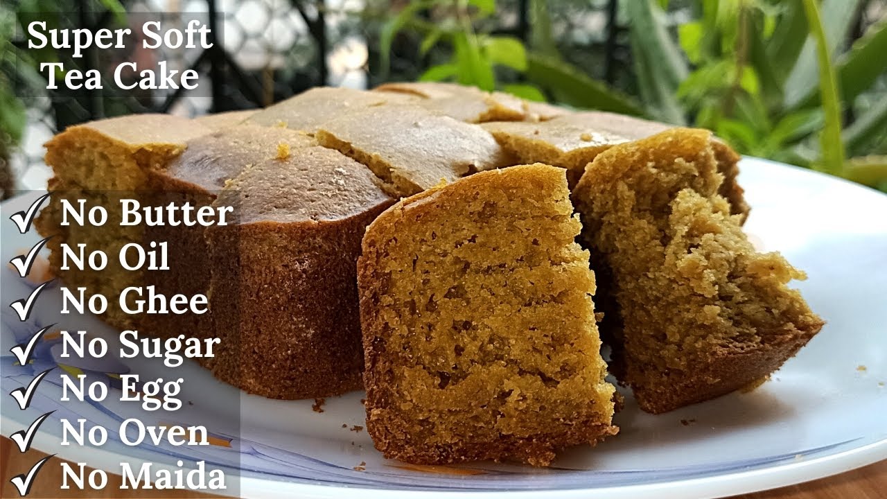 Healthy Cake With No Sugar No Oil Diet Cake Tea Time Cake Recipe