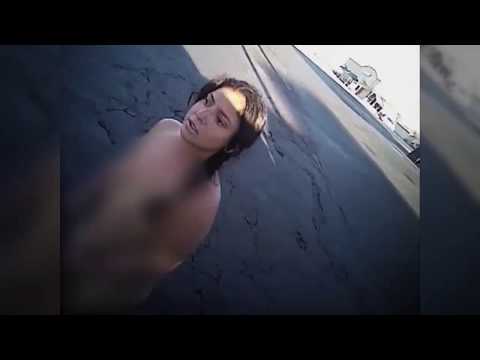 BODY CAM: Naked woman steals deputy's truck