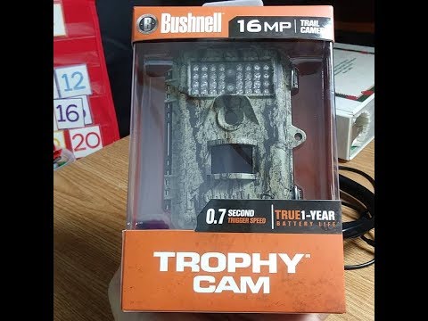Bushnell Trophy Cam Set Up