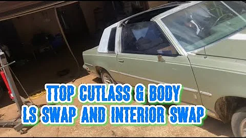 Bought another cutlass Ttop G Body 86 dream car 1 of 20 let’s rebuild!!!! Ls swap interior swap…