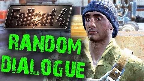 Random Dialogue - Fallout 4 (Male Voice Randomizer)
