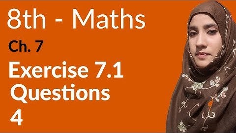 8th Class Math, Fundamentals of Geometry Exercise 7.1 Q 4 - 8th Class Maths