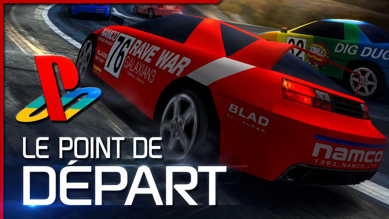 Porte-clés Ridge Racer PlayStation - Neuf, Souvenir Gaming Rétro