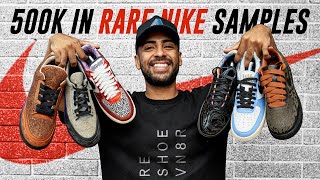 Over $500K In RARE NIKE Sample Sneakers
