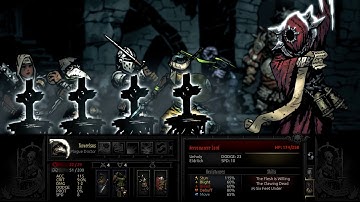 Darkest Dungeon Bloodmoon Run - Necromancer Lord Deathless