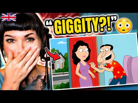British Girl Reacts to Quagmire’s FUNNIEST Moments | Family Guy GIGGITY!