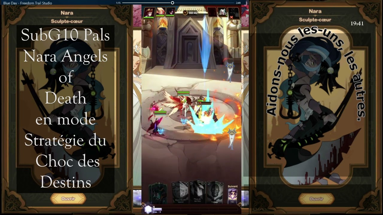 SubG10 Pals Les Nara Angels of Death en mode Stratégie du Choc des Destins