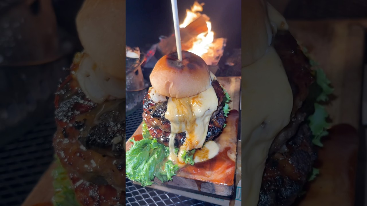 すみお特製テリヤキチーズハンバーガー