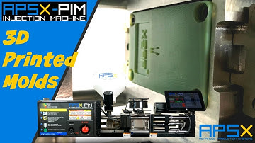 How to Use 3D Printed Molds on APSX-PIM Plastic Injection Machine