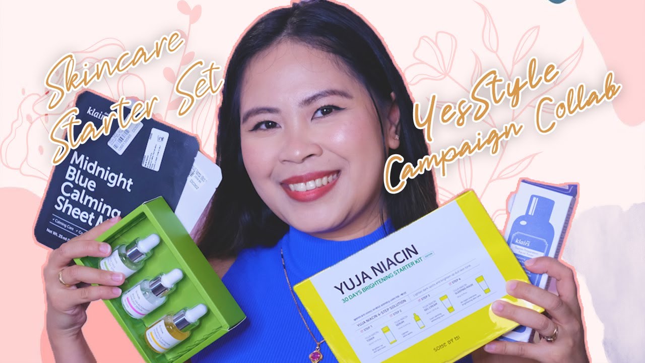 SKINCARE STARTER SET YESSTYLE CAMPAIGN COLLAB YouTube