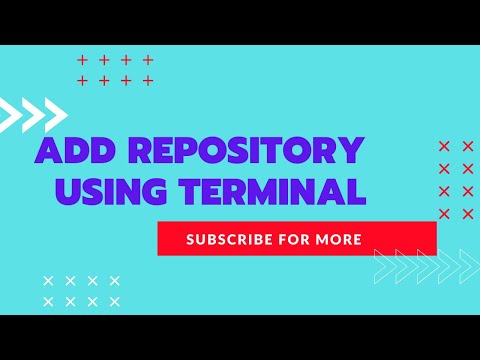 add repository using terminal of kali linux