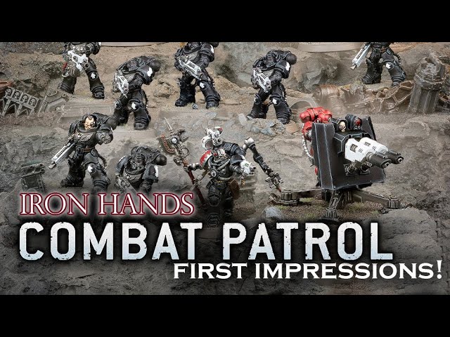 NEW Iron Hands Combat Patrol! First Impressions and Opinion! - YouTube