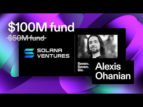 Clip: Alexis Ohanian & Solana Ventures Announce $100M Fund for Decentralized Social Media