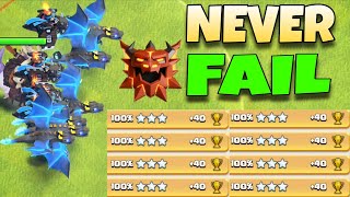 No Chance to FAIL! This Dragon Army is UNSTOPPABLE in Legend League best th18 attack strategy in coc screenshot 1